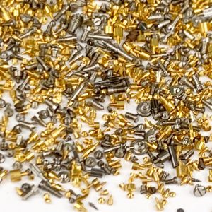 500+ TINY Watch Screws Gold Silver Parts Repair